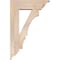 Ekena Millwork Balboa Traditional Smooth Bracket w/ Offset Brace, Douglas Fir, 7 1/2"W x 24"D x 36"H BKT0806X24X36BOA01SDF - alternate 3